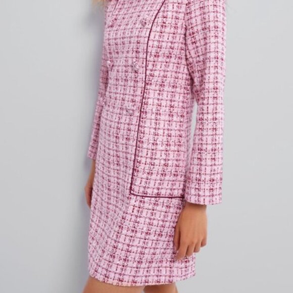 Tuckernuck Rhubarb Tweed Radziwill Dress - Picture 3 of 8